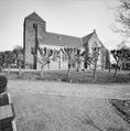 Lambertuskerk: Overzicht noordoostgevel met kerktoren - Koning, J.P. de - Datum: 1996 - RCE - 20347107 - (opmerking: Gefotografeerd voor Monumenten In Nederland Noord-Brabant)