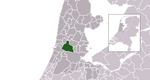 Location of Zaanstad