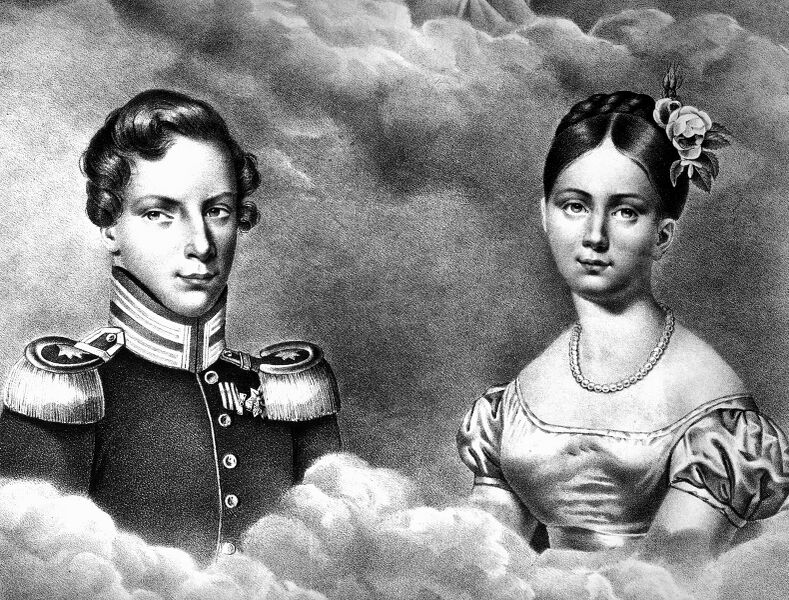 Bestand:Prinses Marianne en haar echtgenoot, prins Albrecht van Pruisen.jpg