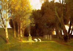 Arnold Böcklin Il bosco sacro.jpg