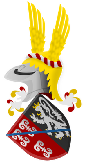 Die bastaert van Gaesbeke Codex 148 wapen.svg