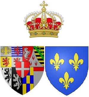 Arms of Christine of France (1606-1663), Duchess of Savoy.jpg