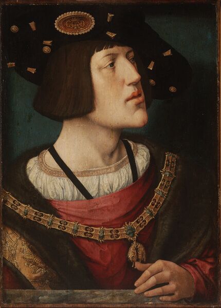 Bestand:Barend van Orley - Portrait of Charles V - Google Art Project.jpg