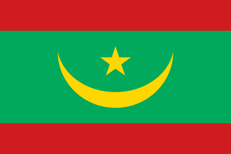 Bestand:Flag of Mauritania.svg