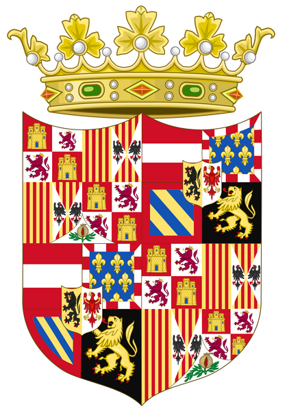Bestand:Coat of Arms of Queen Joanna of Castile.svg