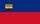 Vlag Positiekaart Liechtenstein