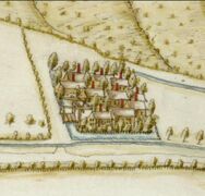 Dalerschans op 17de-eeuwse kaart