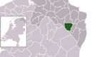Location of Veendam