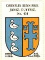 Cornelis Benningh Jansz Duyvesz