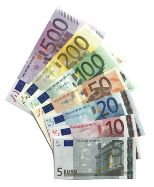 Euro banknotes, First series.png