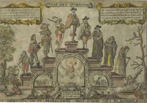 Trap des Ouderdoms, Anoniem, 1640-1660.