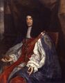 Karel II (1630-1685), de protestantse Engelse koning van het Huis Stuart, door John Michael Wright of zijn atelier, ca. 1660-1665.