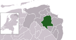 Location of Midden-Groningen