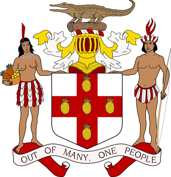 Bestand:Coat of arms of Jamaica.svg