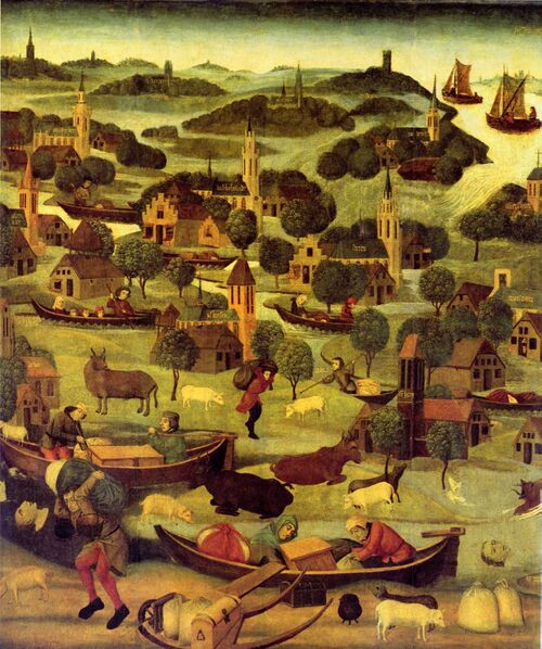 De Sint-Elisabethsvloed, 18-19 november 1421.