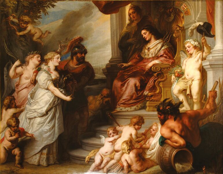 Bestand:Theodoor van Thulden - The request for admission to the Union.jpg