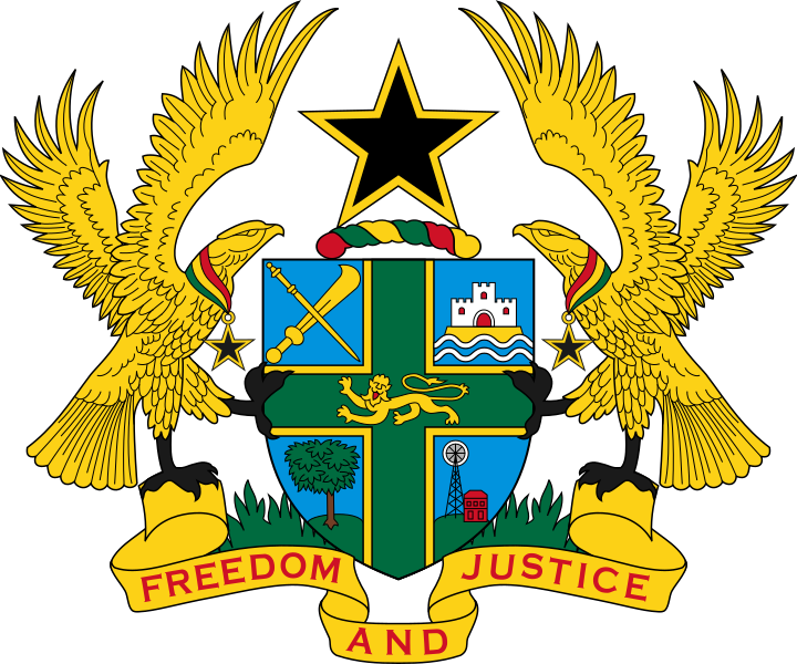 Bestand:Coat of arms of Ghana.svg