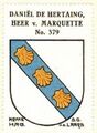 Daniël de Hertaing – Heer van Marquette