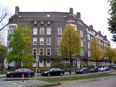 Hillehuis, Gabriël Metsustraat 22-34, Amsterdam-Zuid.