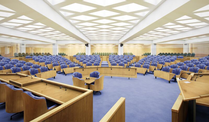 Bestand:Impression possible interior of the Plenary Hall of Parlement 1.jpg