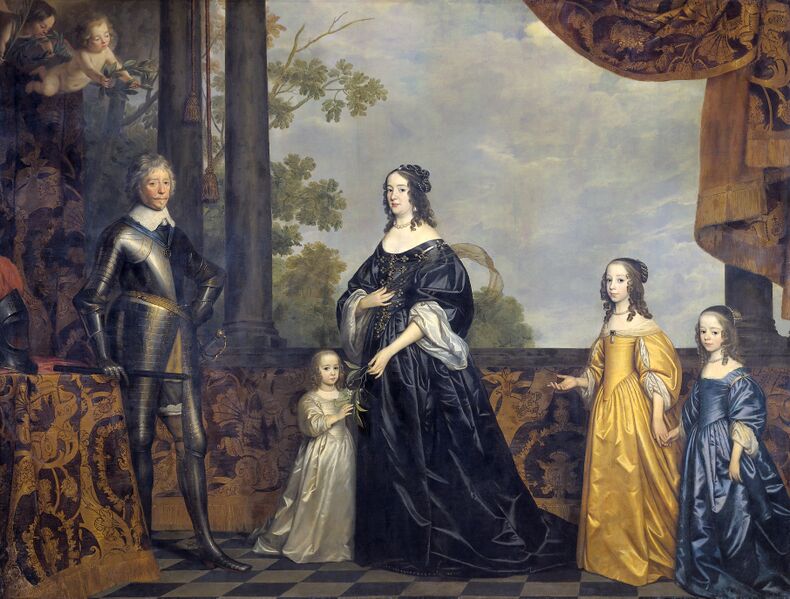 Bestand:Gerrit van Honthorst - Frederik Hendrik met familie.jpg