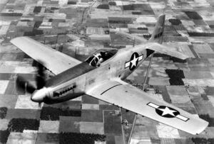 De P-51 Mustang