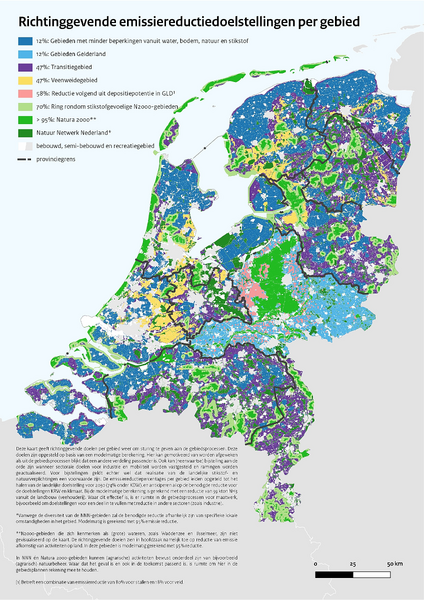 Bestand:Stikstof in Nederland - richtinggevende emissiereductiedoelstellingen per gebied 2022.png