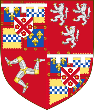 Coat of Arms of Henry Stewart, Lord Darnley.svg