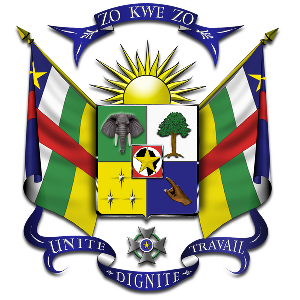 Bestand:Coat of arms of the Central African Republic-NEW.png