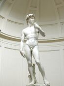 Michelangelo, David, ca. 1504, Galleria dell'Accademia, Florence