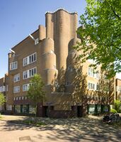 Complex van de woningbouwvereniging De Dageraad, Amsterdam-Zuid.
