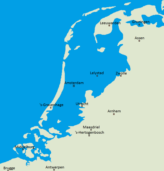 Bestand:The Netherlands compared to sealevel.png