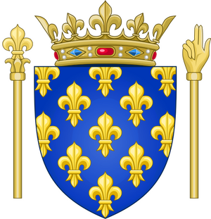 Arms of Charles V of France (counter-seal).svg