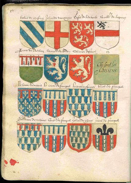 Bestand:Page 16 from a copy of Wapenboek Beyeren (armorial) from ca. 1600.jpg