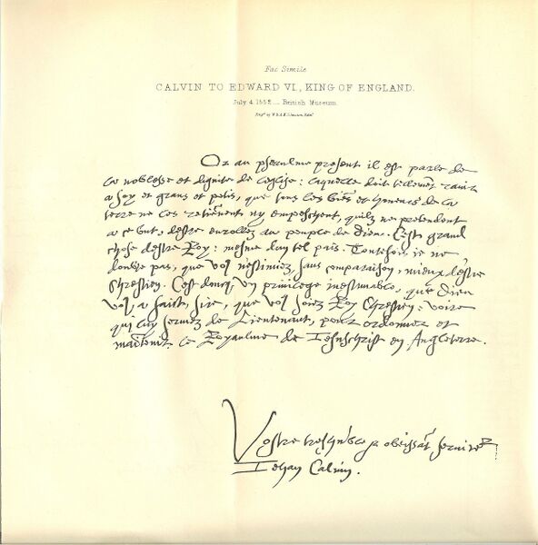 Bestand:John Calvin's handwriting 01.jpg