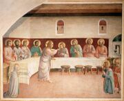 Fra Angelico, ca. 1395-1455, fresco in klooster San Marco in Florence.