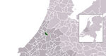 Location of Leiderdorp
