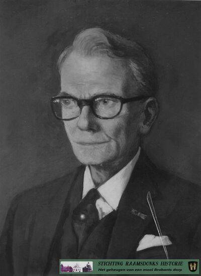 Burgemeester van Raamsdonk in de periode 1 september 1938 tot 16 juli 1946.
