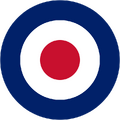 Het roundel van de Royal Air Force