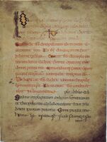 Insulaire majuskel, Book of Kells fol. 24 recto