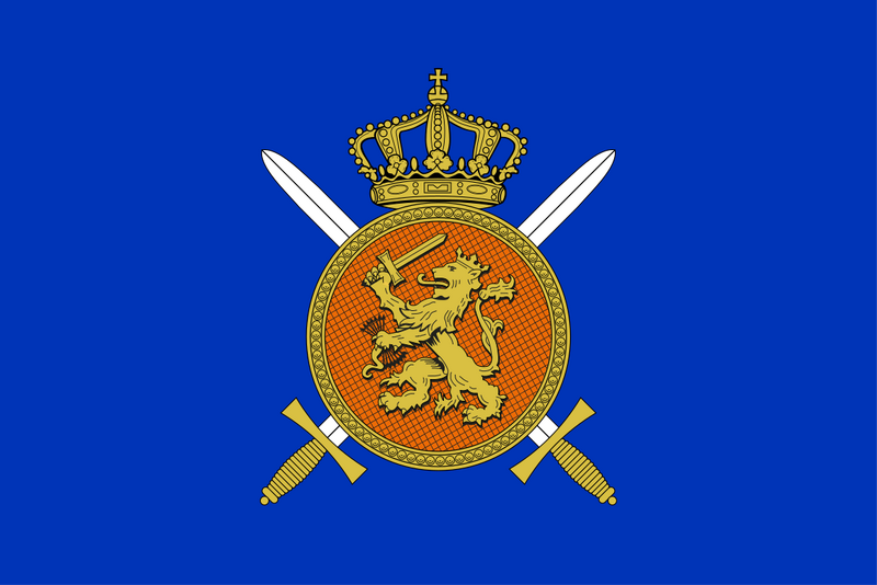 Bestand:Flag of the Royal Netherlands Army.svg