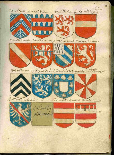 Bestand:Page 11 from a copy of Wapenboek Beyeren (armorial) from ca. 1600.jpg