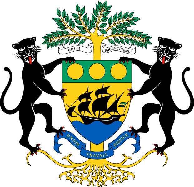 Bestand:Coat of arms of Gabon.svg