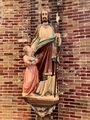 Rondleiding door de Sint Bavokerk nr. 20 Beeld van St. Joseph (Zijkoepel rechts) Foto Violaine van der Pluijm