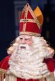 Sinterklaas met rode mijter