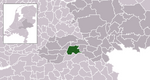 Location of West Maas en Waal