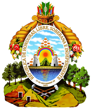 Coat of arms of Honduras.svg