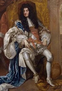 PKarel II, koning van Engeland (1630-1685), Thomas Hawker, Collectie National Portrait Gallery (Londen). Via Wikimedia Commons.