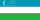 Vlag Positiekaart Oezbekistan