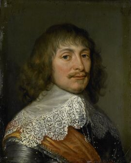 Prins George Frederik van Nassau-Siegen. Anoniem portret, 1636, Rijksmuseum Amsterdam.
